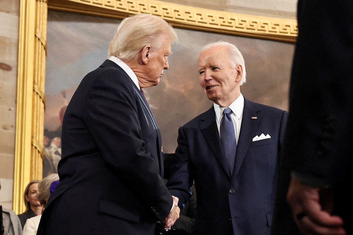 Дональд Трамп и Джо Байден