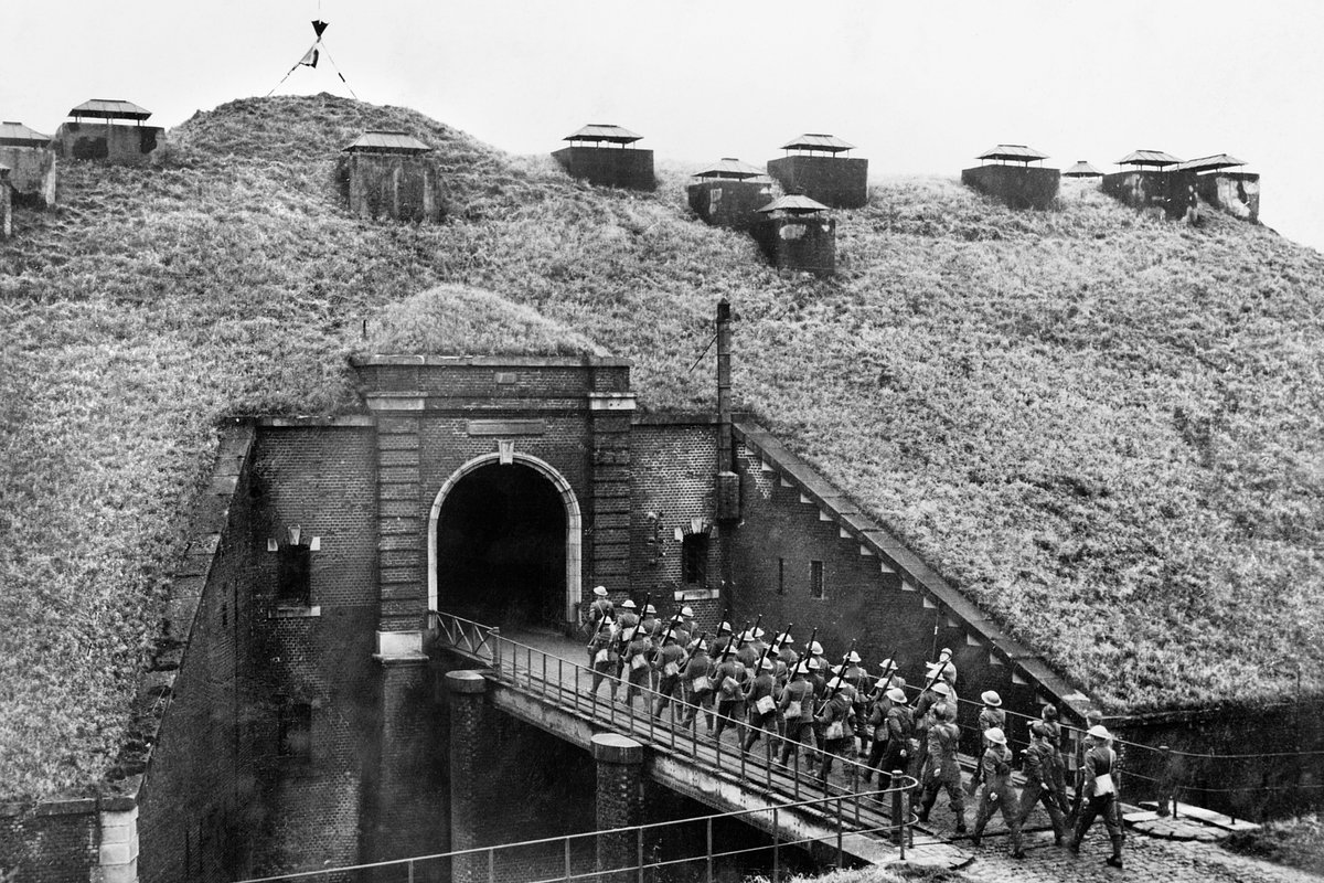 Британские экспедиционные силы на линии Мажино, 3 ноября 1939 года