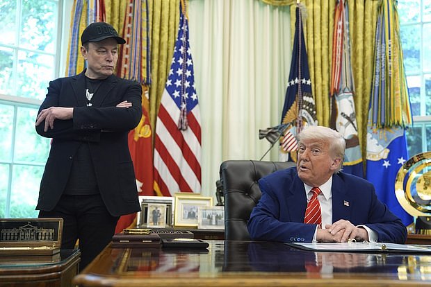 Дональд Трамп и Илон Маск