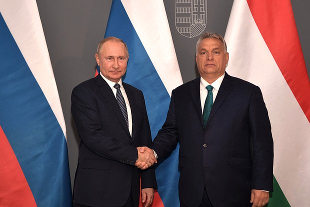 Владимир Путин и Виктор Орбан