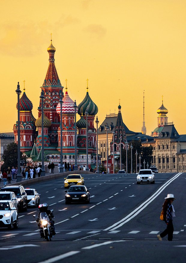 Храм Василия Блаженного на Красной площади в Москве