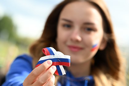 В Израиле растянули огромный флаг России