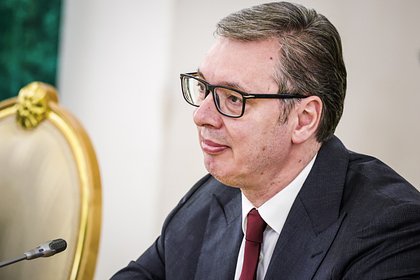 В России отреагировали на поездку Вучича на Украину