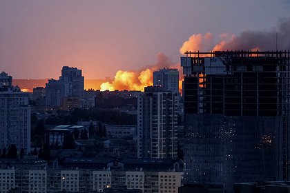 В Харькове загорелся военкомат