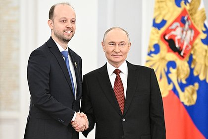 Путин наградил ученого Никитина за открытие в области ДНК