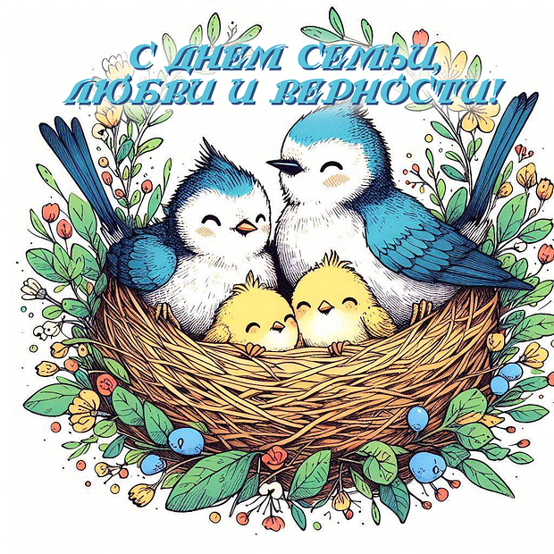 Открытки для любимых на День семьи