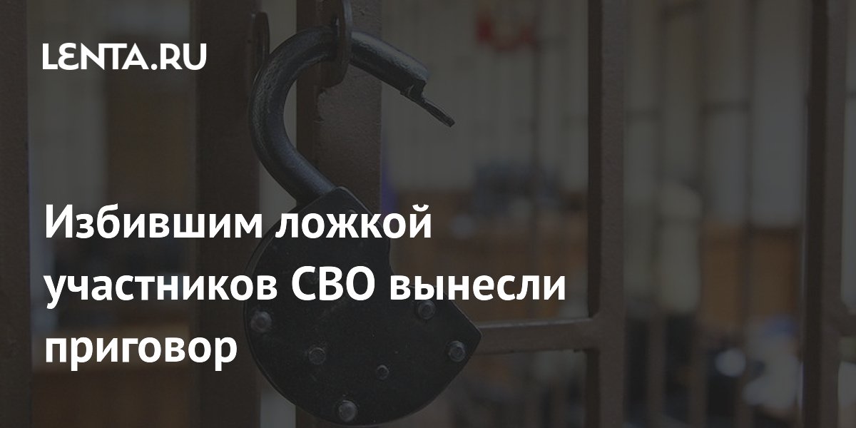 Избившим ложкой участников СВО вынесли приговор