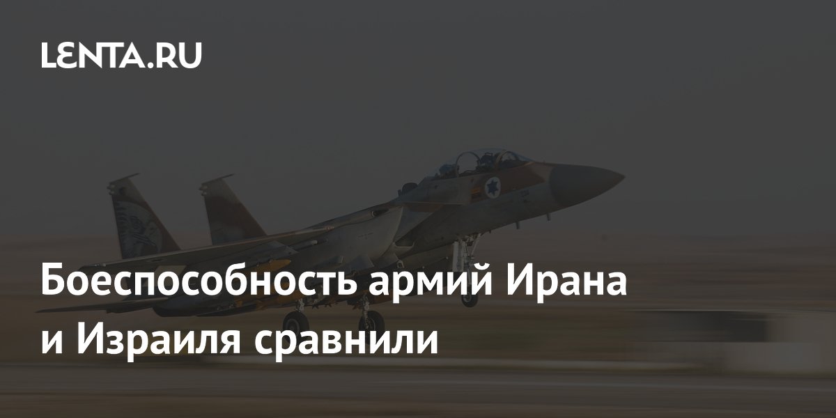 Боеспособность армий Ирана и Израиля сравнили
