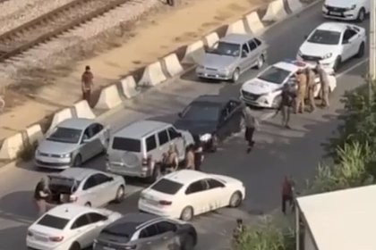 План «Перехват» со стрельбой в российском городе попал на видео