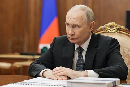 Путин заявил о присутствии немецких танков в Курской области