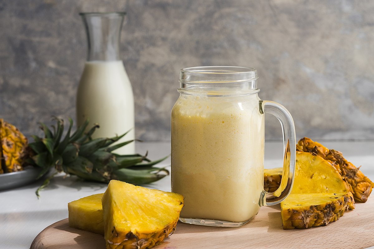 Pineapple Milkshake