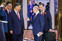 Си Цзиньпин и Владимир Путин