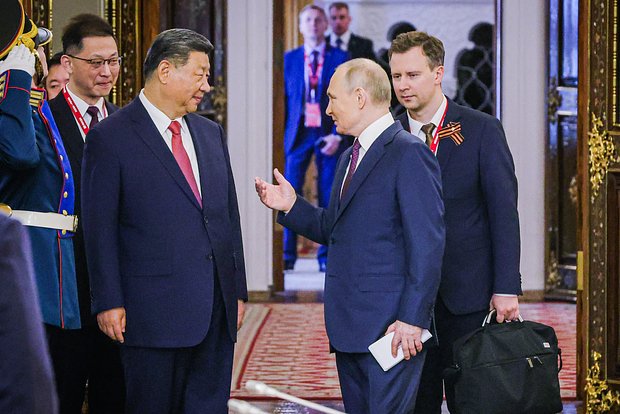 Си Цзиньпин и Владимир Путин