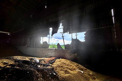Появились кадры разрушений в курском приграничье после удара ВСУ