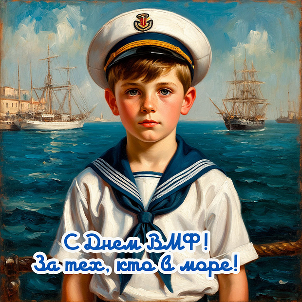 Красивая картинка на День ВМФ
