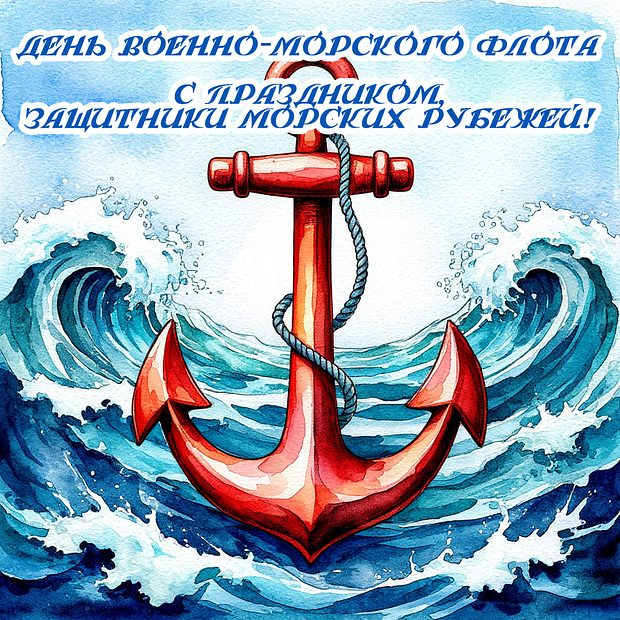 Картинка с Днем Военно-морского флота
