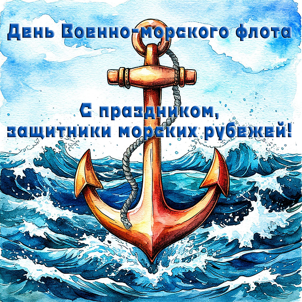 Картинка с Днем Военно-морского флота