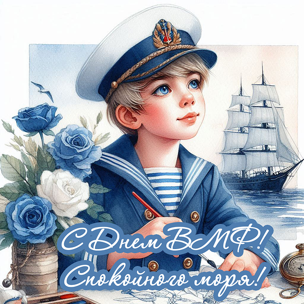 Картинка с Днем Военно-морского флота
