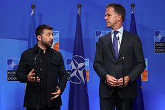 Владимир Зеленский и Марк Рютте
