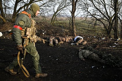 Появилось фото ликвидированного на границе Курской области бойца ВСУ с редкой деталью