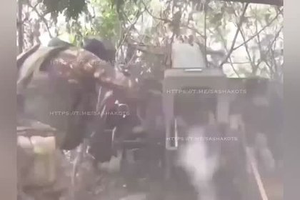 Попадание ВСУ под «огненный ад» попало на видео