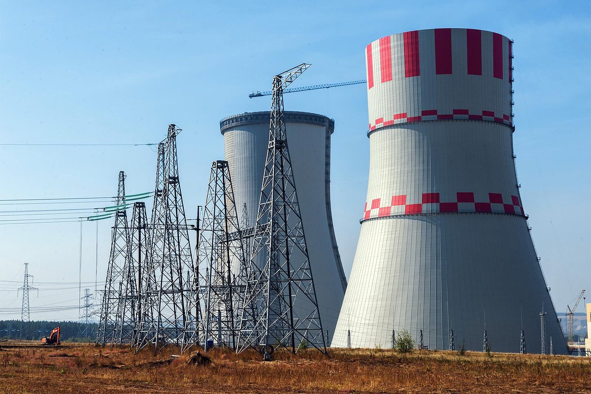 Строительство новых энергоблоков Нововоронежской атомной электростанции, Воронежская область, Россия