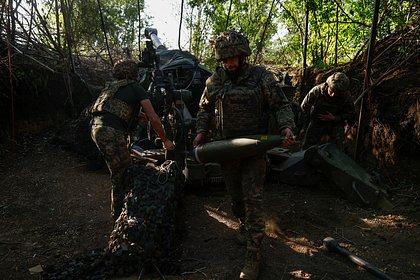В России высказались о приостановке военной помощи США Украине
