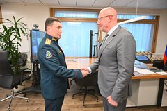Андрей Бровкин и Дмитрий Чернышенко