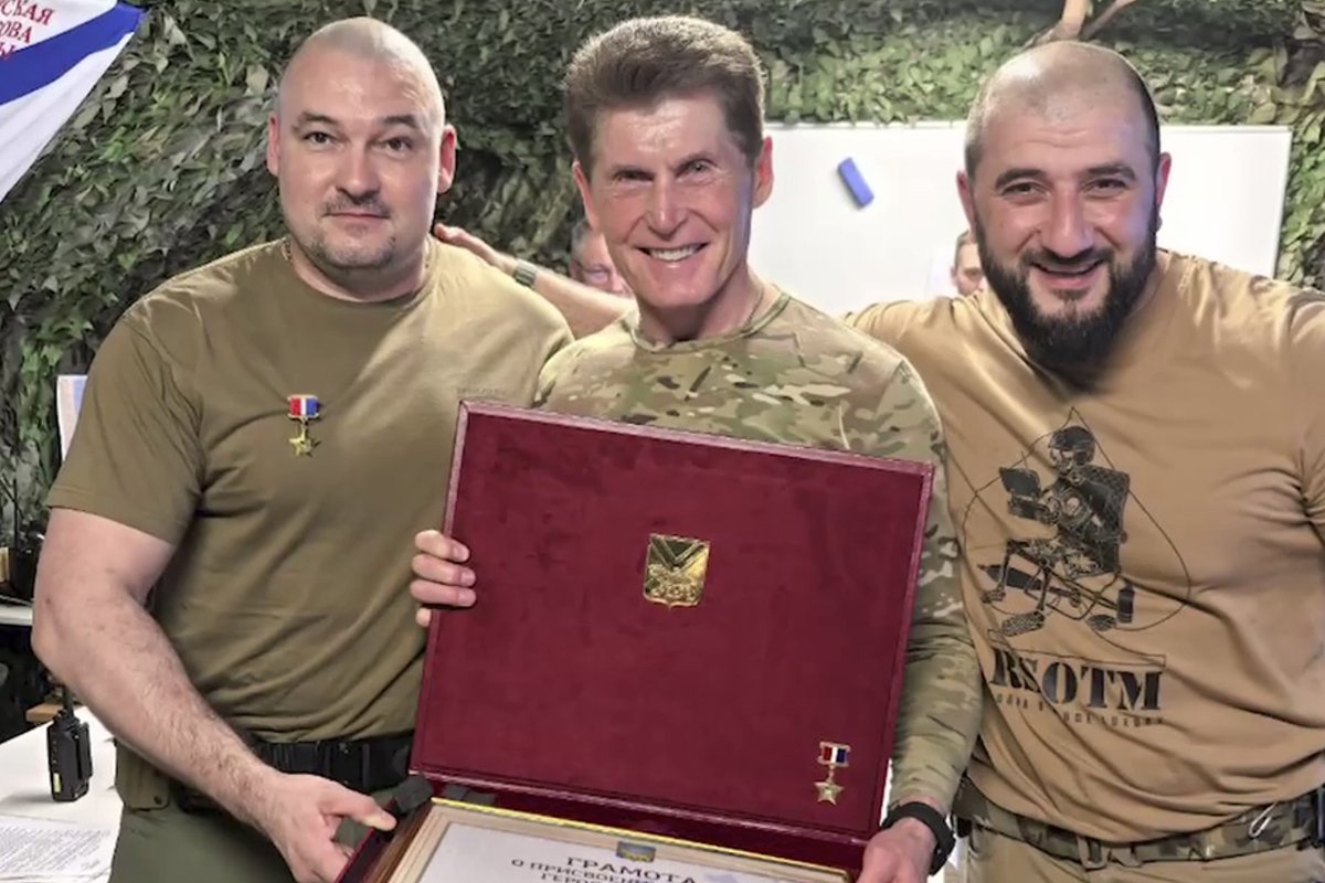 Михаил Гудков, Олег Кожемяко, Нариман Шихалиев (слева направо)