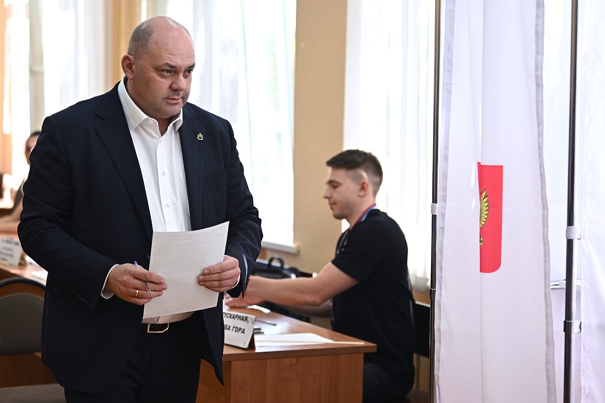 Бывший губернатор Курской области Алексей Смирнов.