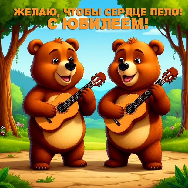 Красивая картинка на юбилей