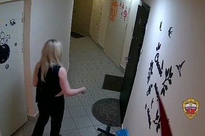 Молодая воровка обчистила квартиру спящего россиянина и попала на видео