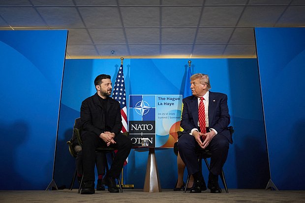 Владимир Зеленский и Дональд Трамп