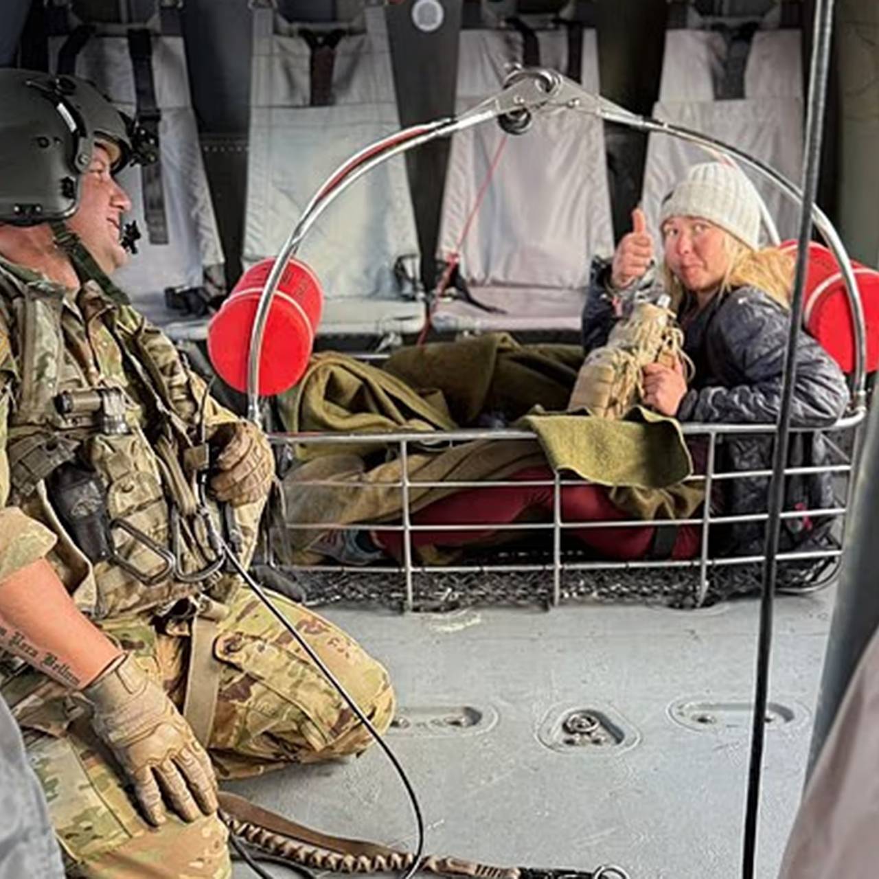 Туристка больше суток выживала без еды и воды после падения с горы