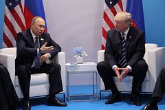 Владимир Путин и Дональд Трамп