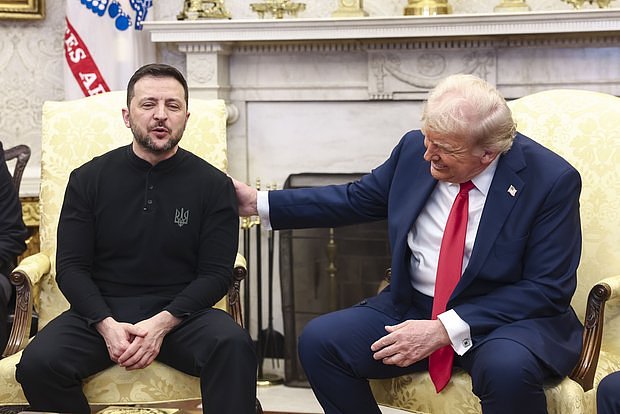 Дональд Трамп и Владимир Зеленский