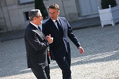 Кир Стармер и Эммануэль Макрон