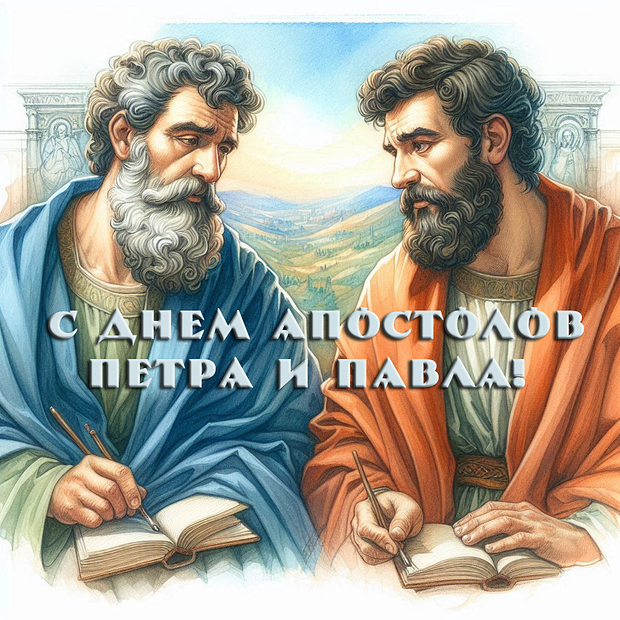 Красивая картинка на День Петра и Павла
