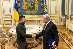 Владимир Зеленский и Кит Келлог