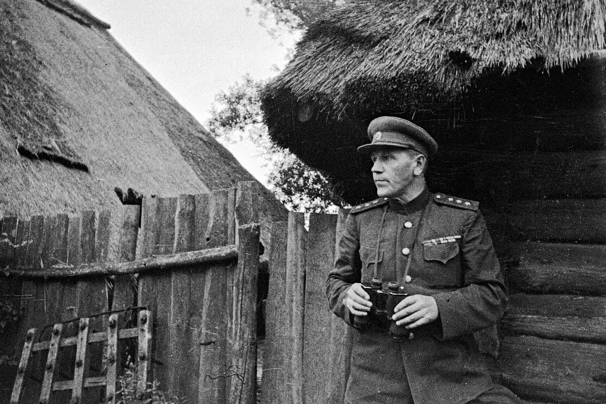 Командующий 3-й армией гвардии генерал-полковник Александр Горбатов