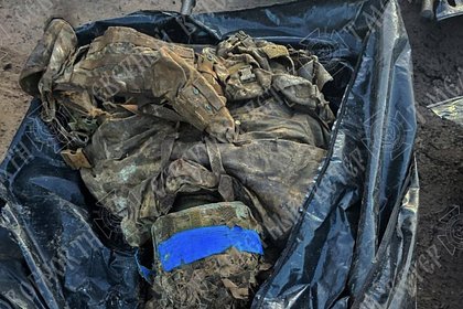 Россиянам показали останки брошенного сослуживцами и сгнившего бойца ВСУ