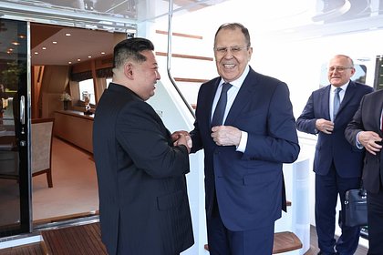 Лавров встретился с Ким Чен Ыном