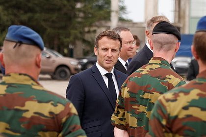 В Госдуме назвали безрассудной идею Макрона о размещении войск на Украине