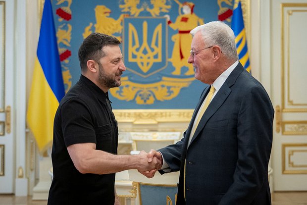 Владимир Зеленский и Кит Келлог