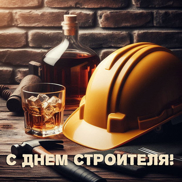 Открытки с Днем строителя мужчине