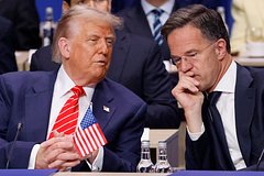 Дональд Трамп и Марк Рютте