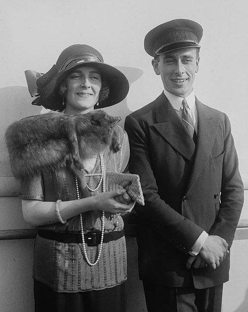 Эдвина Эшли и Луис Маунтбеттен, 1920-е годы