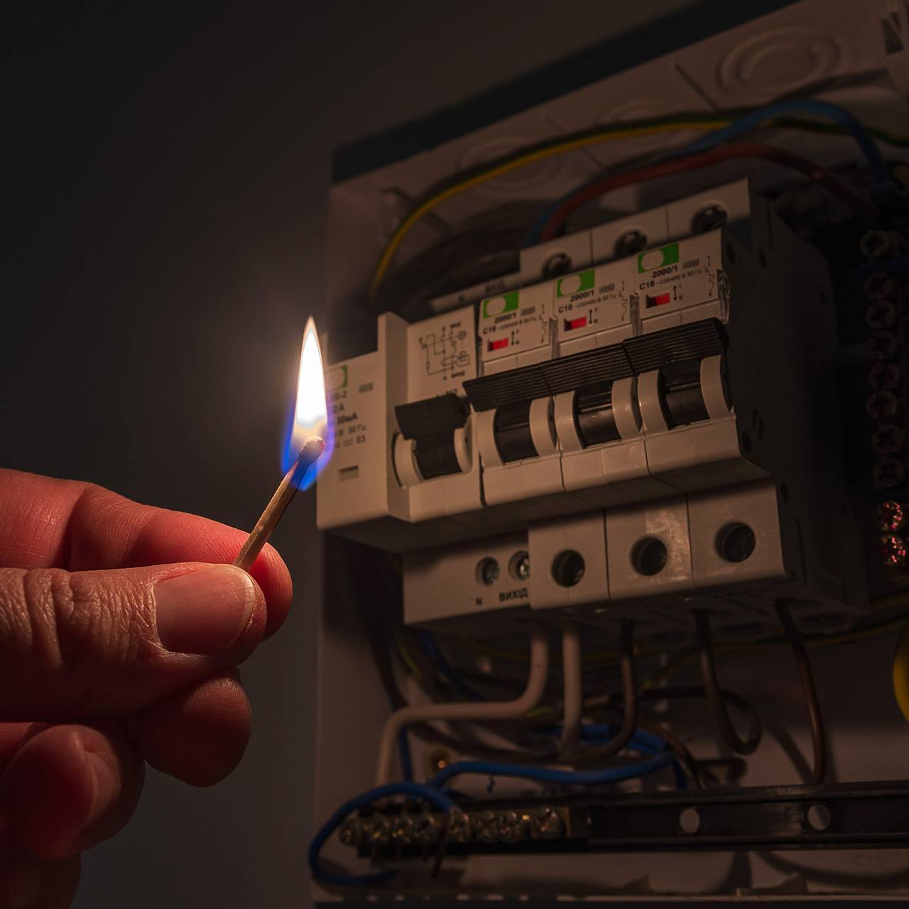 В Запорожской области отключили электроснабжение