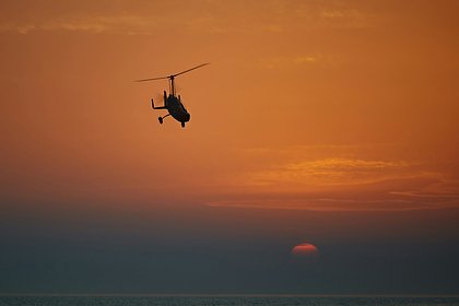 На Алтае вертолет совершил жесткую посадку на воду