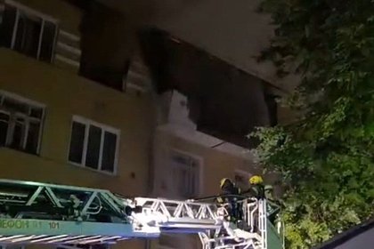 МЧС сообщило о погибшем в пожаре в Москве